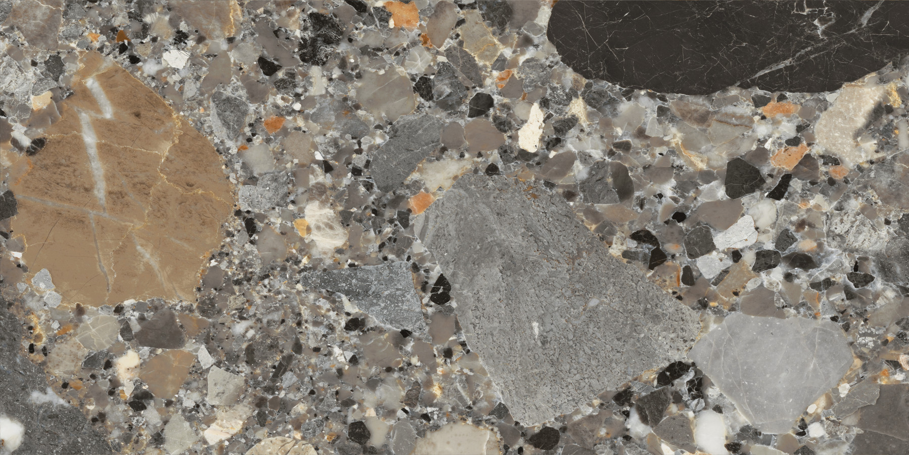 Керамогранит Ceradim Grappolo Multi серый глазурованная матовая 119x60 Керамогранит Ceradim Grappolo Multi серый глазурованная матовая 119x60