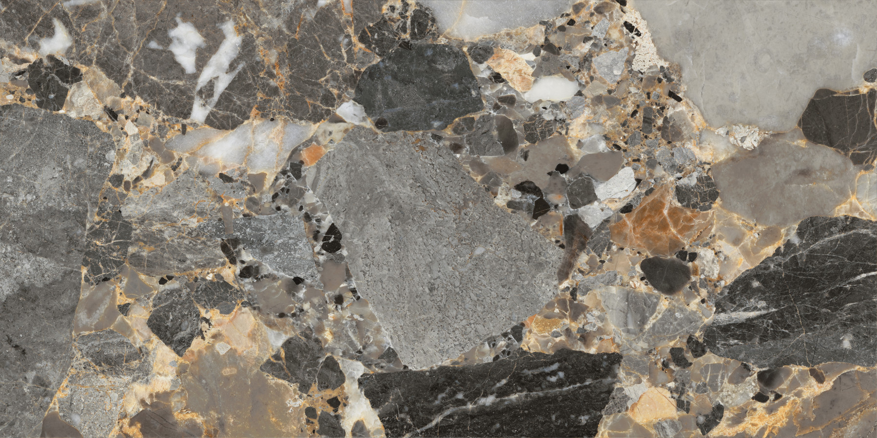 Керамогранит Ceradim Grappolo Multi серый глазурованная матовая 119x60 Керамогранит Ceradim Grappolo Multi серый глазурованная матовая 119x60