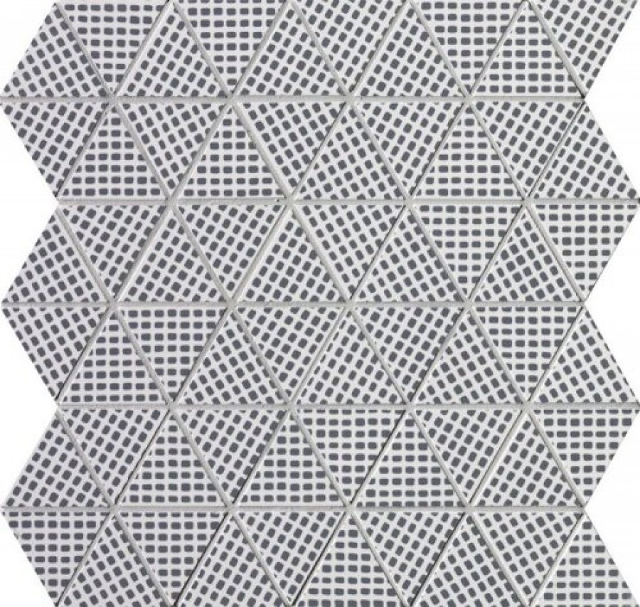 Плитка Fap Ceramiche Pat Deco Blue Triangolo Mosaico Foeh синий 31x31 9мм Плитка Fap Ceramiche Pat Deco Blue Triangolo Mosaico Foeh синий 31x31 9мм