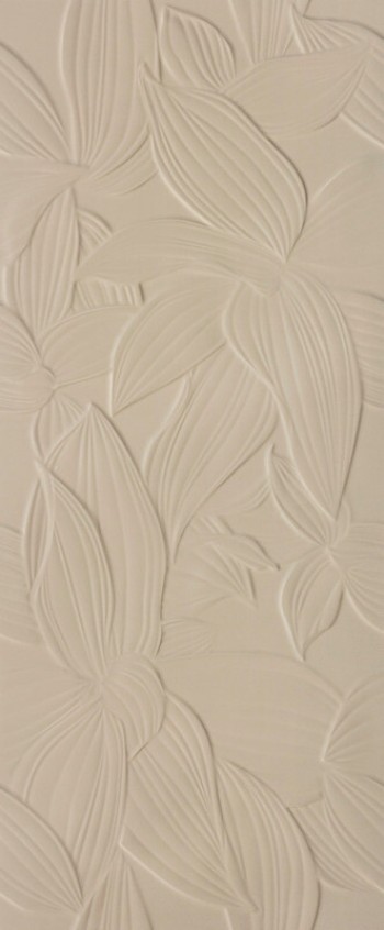 Плитка Fap Ceramiche Materia Brillante Foglie Linfa Ftor 3d бежевый однотонная, краска, штукатурка 120x50 Плитка Fap Ceramiche Materia Brillante Foglie Linfa Ftor 3d бежевый однотонная, краска, штукатурка 120x50