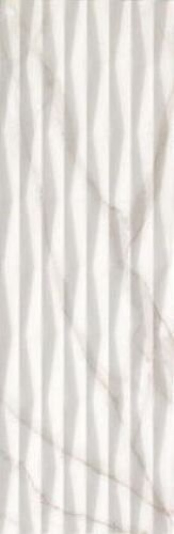 Плитка Fap Ceramiche Roma 25 Fold Calacatta Flsy матовая, 3d белый мрамор 75x25 9мм Плитка Fap Ceramiche Roma 25 Fold Calacatta Flsy матовая, 3d белый мрамор 75x25 9мм