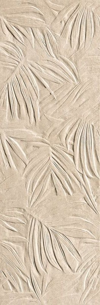 Плитка Fap Ceramiche 75x25 Nobu Fossil Beige Matt Fruy с рельефом бежевый камень Плитка Fap Ceramiche 75x25 Nobu Fossil Beige Matt Fruy с рельефом бежевый камень