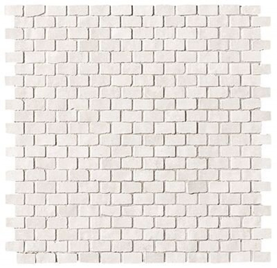 Плитка Fap Ceramiche 31x31 9мм Maku Light Brick Mosaico Fmj7 матовая белый камень Плитка Fap Ceramiche 31x31 9мм Maku Light Brick Mosaico Fmj7 матовая белый камень