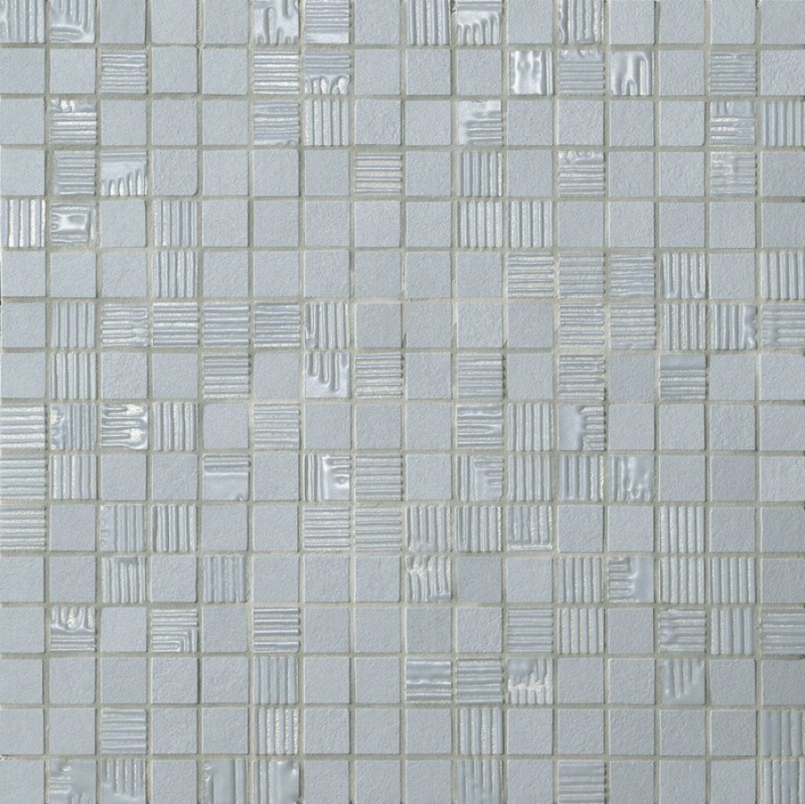 Плитка Fap Ceramiche 31x31 Mat&more Azure Moasico Fow4 с рельефом голубой бетон, цемент, однотонная Плитка Fap Ceramiche 31x31 Mat&more Azure Moasico Fow4 с рельефом голубой бетон, цемент, однотонная