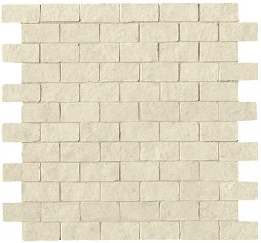 Плитка Fap Ceramiche 31x31 9мм Lumina Stone Beige Brick Macromosaico Anticato Fomj матовая бежевый камень Плитка Fap Ceramiche 31x31 9мм Lumina Stone Beige Brick Macromosaico Anticato Fomj матовая бежевый камень