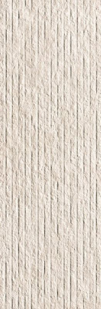 Плитка Fap Ceramiche Nobu Row White Matt Fru3 75x25 с рельефом белый камень Плитка Fap Ceramiche Nobu Row White Matt Fru3 75x25 с рельефом белый камень