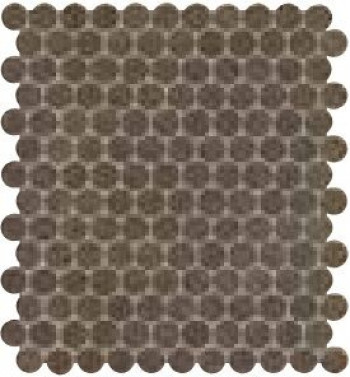 Плитка Fap Ceramiche Nobu Cocoa Gres Round Mosaico Matt Frnk 33x30 матовая коричневый камень Плитка Fap Ceramiche Nobu Cocoa Gres Round Mosaico Matt Frnk 33x30 матовая коричневый камень