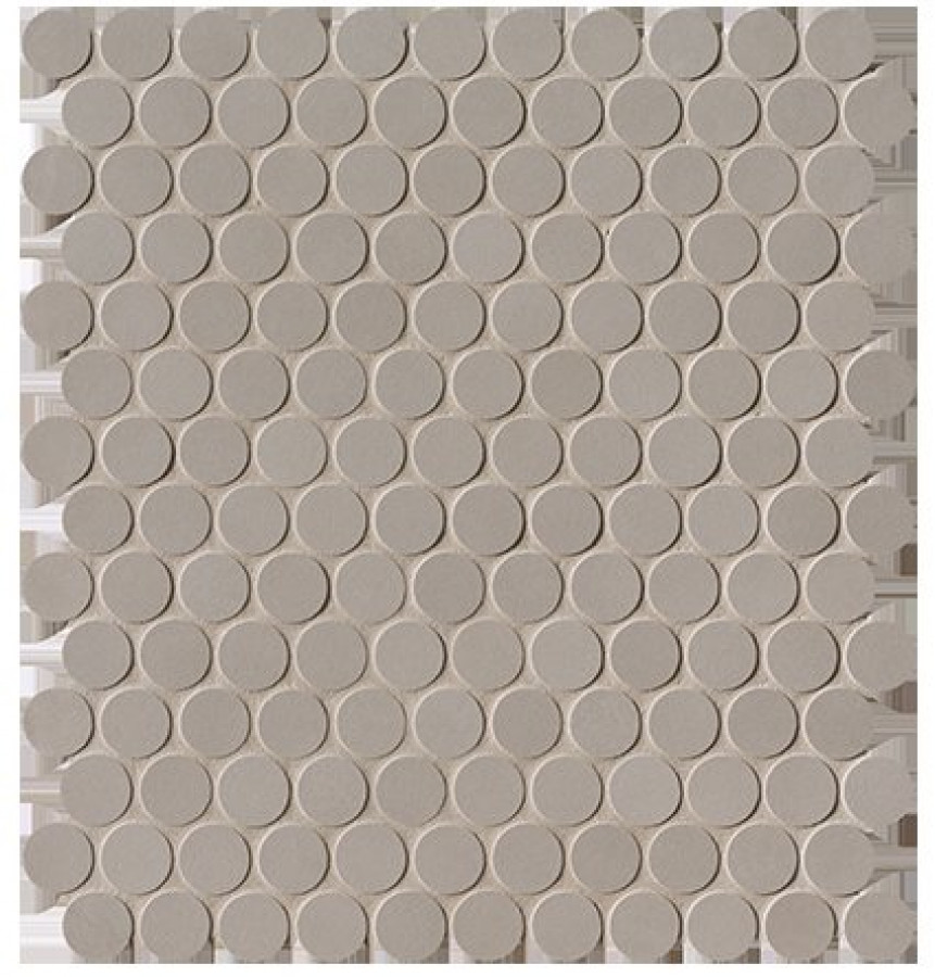 Плитка Fap Ceramiche Milano&Floor Tortora Round Mosaico Matt Fnsy 33x30 9мм матовая серый бетон, цемент Плитка Fap Ceramiche Milano&Floor Tortora Round Mosaico Matt Fnsy 33x30 9мм матовая серый бетон, цемент