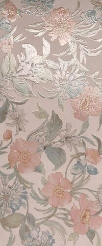 Плитка Fap Ceramiche Milano Mood Flower Cipria Fqdd 120x50 микс розовый под обои, с рисунком Плитка Fap Ceramiche Milano Mood Flower Cipria Fqdd 120x50 микс розовый под обои, с рисунком