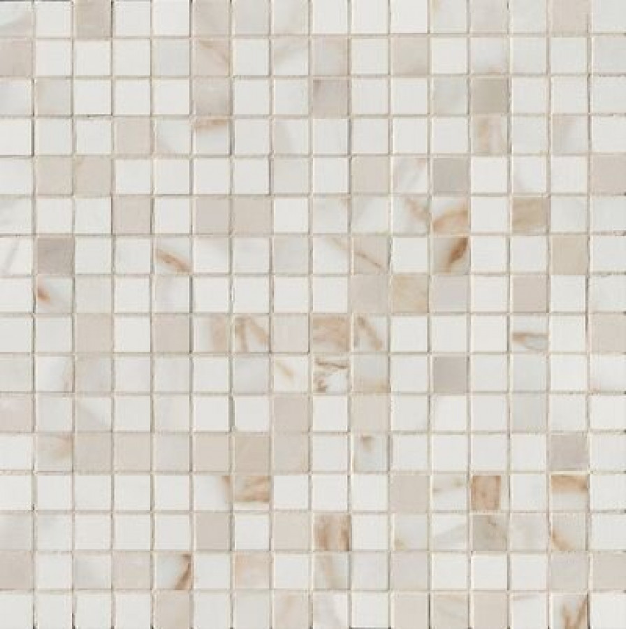 Плитка Fap Ceramiche Roma Gold Calacatta Oro Mosaico Fqkh 31x31 белый мрамор Плитка Fap Ceramiche Roma Gold Calacatta Oro Mosaico Fqkh 31x31 белый мрамор