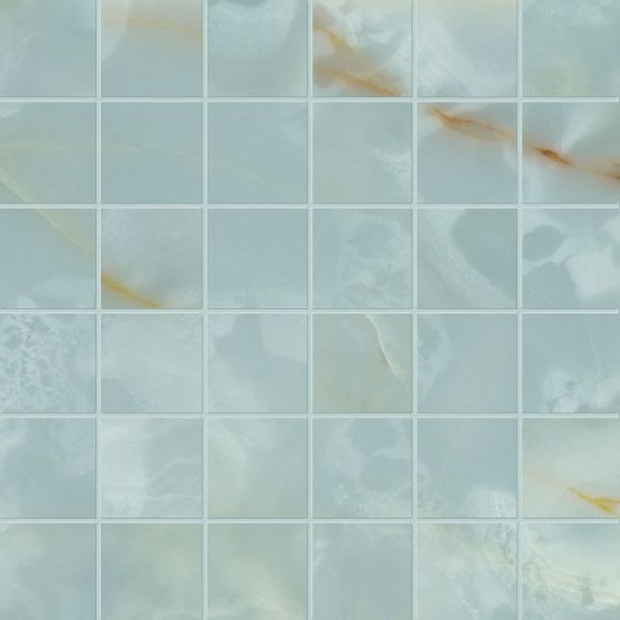 Плитка Fap Ceramiche Cielo Macromosaico Brillante Frzw 30x30 глянцевая голубой мрамор, оникс Плитка Fap Ceramiche Cielo Macromosaico Brillante Frzw 30x30 глянцевая голубой мрамор, оникс