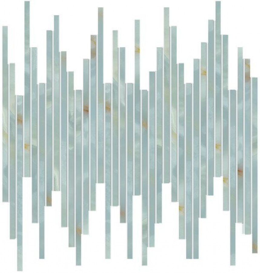 Плитка Fap Ceramiche Cielo Tratti Mosaico Brillante Frz1 30x30 глянцевая голубой мрамор, оникс Плитка Fap Ceramiche Cielo Tratti Mosaico Brillante Frz1 30x30 глянцевая голубой мрамор, оникс