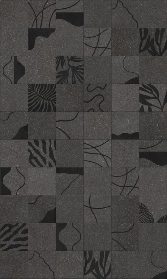 Плитка Keope Ceramiche 20x20 9мм Lavica Etna Anthracite Jmj6 микс камень, с рисунком Плитка Keope Ceramiche 20x20 9мм Lavica Etna Anthracite Jmj6 микс камень, с рисунком