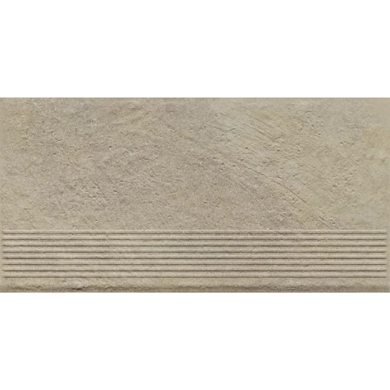 Клинкерная ступень с насечками Paradyz Eremite Crema 600x300x8,5 Клинкерная ступень с насечками Paradyz Eremite Crema 600x300x8,5