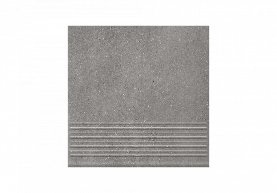 Клинкерная ступень с насечками Paradyz Mattone Sabbia Grafit 300x300x8,5 Клинкерная ступень с насечками Paradyz Mattone Sabbia Grafit 300x300x8,5