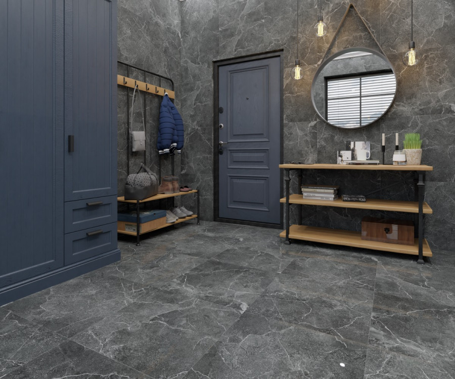 Керамогранит 60x60 Tunisia Grey R_NR1010 мрамор серый матовая 9мм Royce Керамогранит 60x60 Tunisia Grey R_NR1010 мрамор серый матовая 9мм Royce