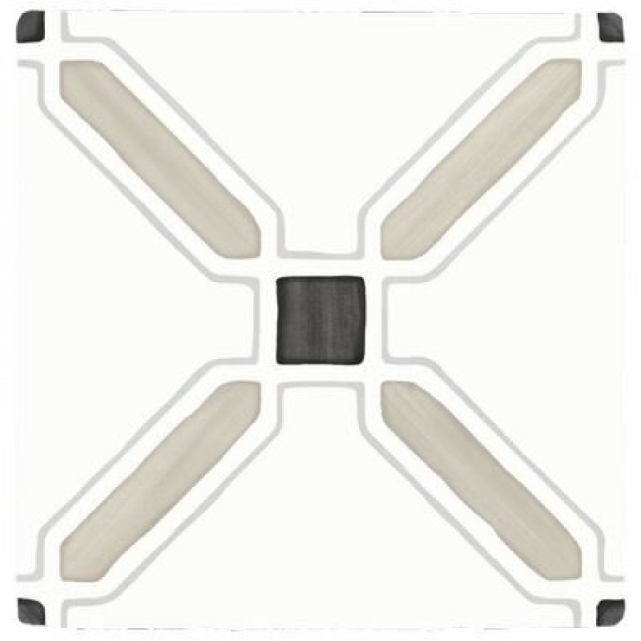 Плитка Harmony 12x12 Tanger Sand Cross 31080 матовая белый краска, штукатурка, с рисунком Плитка Harmony 12x12 Tanger Sand Cross 31080 матовая белый краска, штукатурка, с рисунком