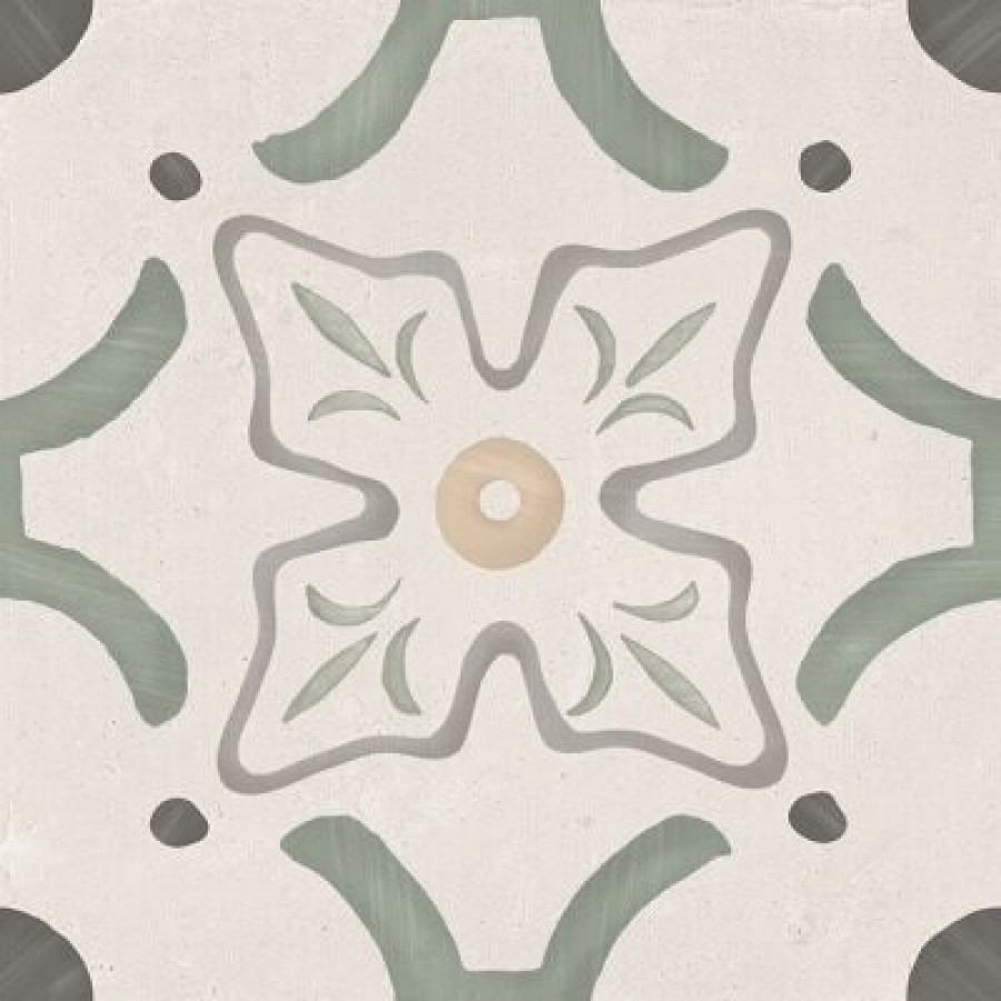 Плитка Harmony Sirocco Green Flower 223 9 36155 матовая белый с рисунком, краска, штукатурка 22x22 9мм Плитка Harmony Sirocco Green Flower 223 9 36155 матовая белый с рисунком, краска, штукатурка 22x22 9мм