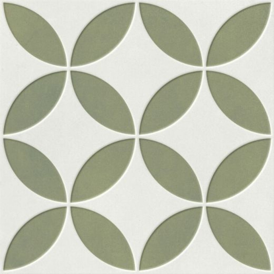 Плитка Harmony Mayari Green Petals Lt 223 37798 микс зеленый, мультиколор, белый, белый 22x22 Плитка Harmony Mayari Green Petals Lt 223 37798 микс зеленый, мультиколор, белый, белый 22x22