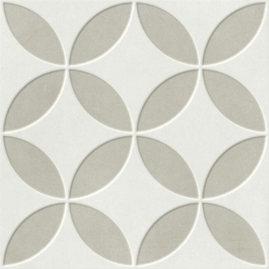 Плитка Harmony Mayari Taupe Petals Lt 223 37796 микс белый, серый 22x22 Плитка Harmony Mayari Taupe Petals Lt 223 37796 микс белый, серый 22x22