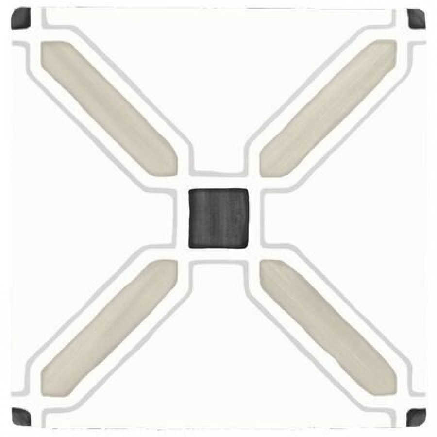 Плитка Harmony 12x12 Tanger Sand Cross 31080 матовая белый краска, штукатурка, с рисунком Плитка Harmony 12x12 Tanger Sand Cross 31080 матовая белый краска, штукатурка, с рисунком