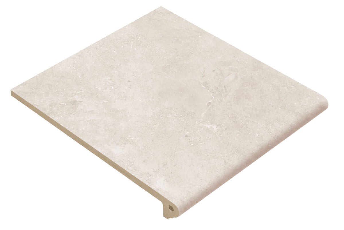 Клинкер Gres Aragon Peldaño Redondo 30 Petra Crema Antides. матовая бежевый камень 33x30 Клинкер Gres Aragon Peldaño Redondo 30 Petra Crema Antides. матовая бежевый камень 33x30