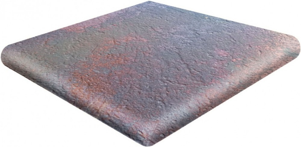Клинкер Gres Aragon Esquina Redonda Metal Red матовая коричневый под металл 33x33 Клинкер Gres Aragon Esquina Redonda Metal Red матовая коричневый под металл 33x33