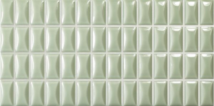 Плитка настенная 3DB Bevel Jade Gloss глянцевая зеленый 25x13 8.5мм Wow Плитка настенная 3DB Bevel Jade Gloss глянцевая зеленый 25x13 8.5мм Wow