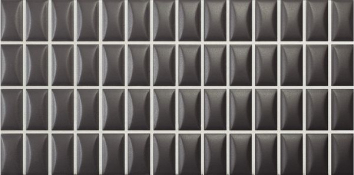 Плитка настенная 3DB Bevel Onix Matt матовая черный 25x13 8.5мм Wow Плитка настенная 3DB Bevel Onix Matt матовая черный 25x13 8.5мм Wow