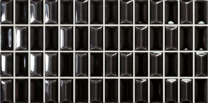 Плитка настенная 3DB Diamond Onix Gloss глянцевая черный 25x13 8.5мм Wow Плитка настенная 3DB Diamond Onix Gloss глянцевая черный 25x13 8.5мм Wow