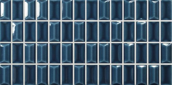 Плитка настенная 3DB Diamond Sapphire Gloss глянцевая синий 25x13 8.5мм Wow Плитка настенная 3DB Diamond Sapphire Gloss глянцевая синий 25x13 8.5мм Wow