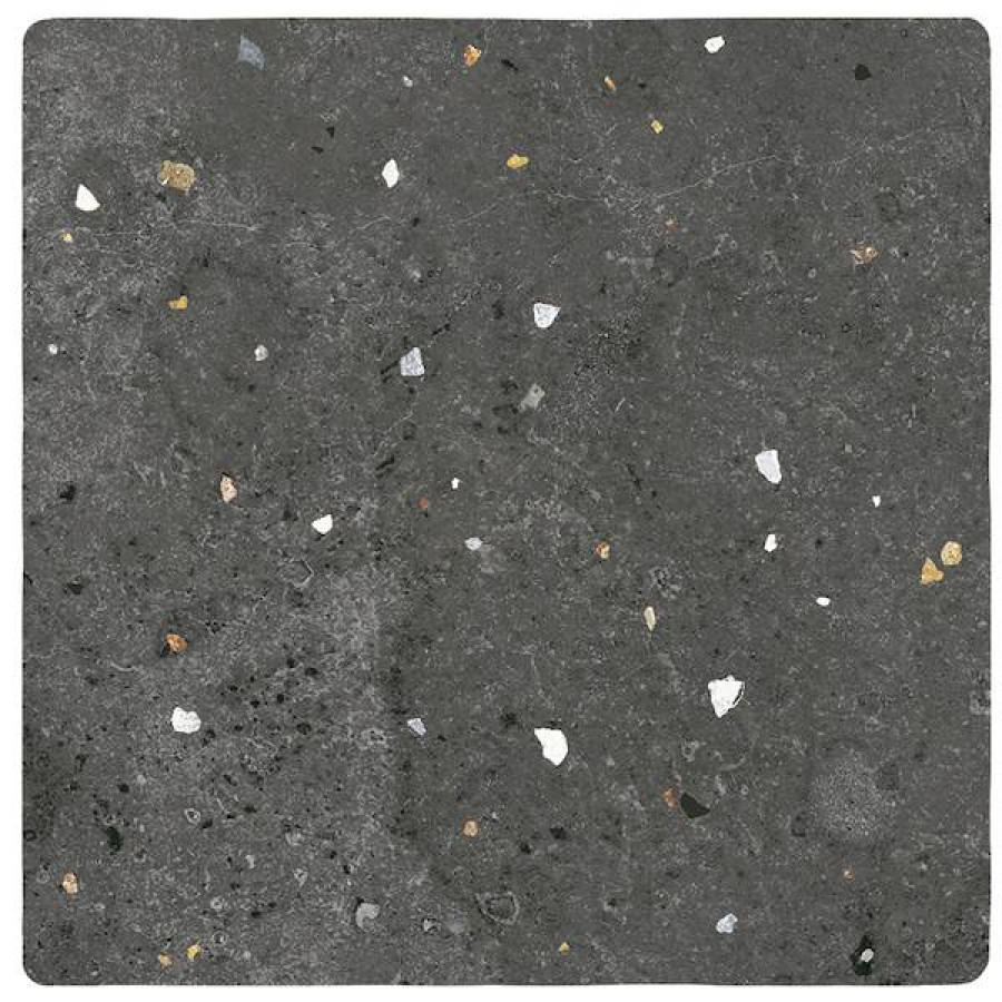 Керамогранит универсальная Halo S Night матовая серый 11x11 8.5мм Wow Керамогранит универсальная Halo S Night матовая серый 11x11 8.5мм Wow