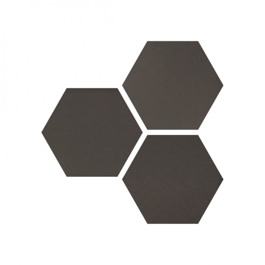 Керамогранит универсальная Hexa Six Graphite матовая серый 16x14 8.5мм Wow Керамогранит универсальная Hexa Six Graphite матовая серый 16x14 8.5мм Wow