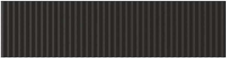 Плитка настенная Wow 30x7.5 Twin Peaks Low Nero 131563 Плитка настенная Wow 30x7.5 Twin Peaks Low Nero 131563