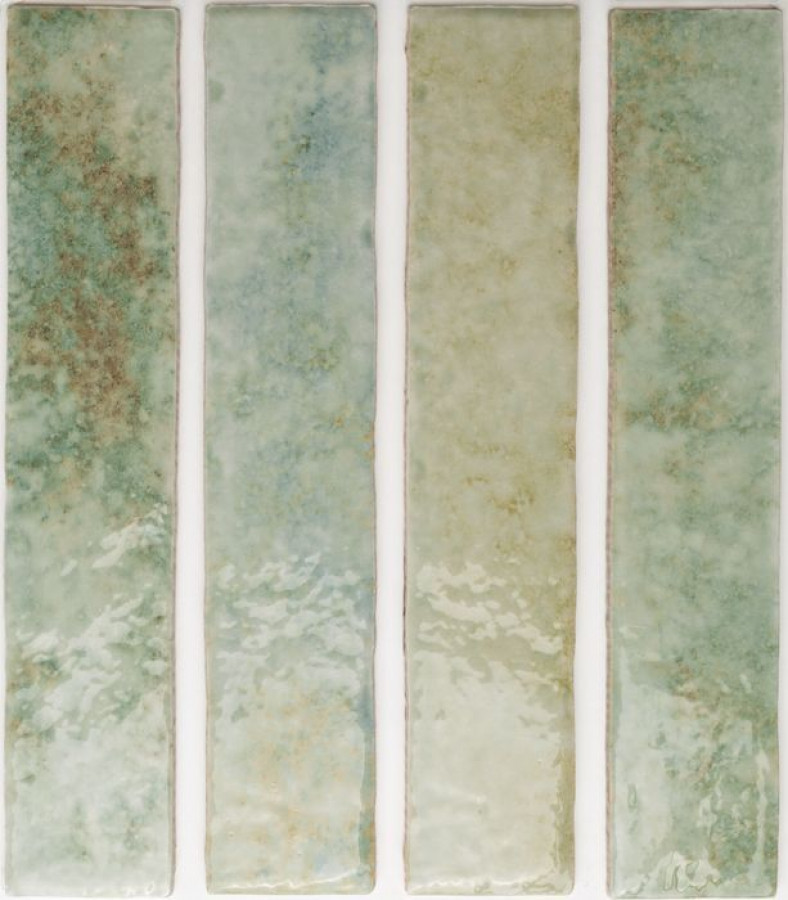 Плитка Wow Potters Agave 133176 глянцевая, 3d зеленый краска, штукатурка 25x5 9мм Плитка Wow Potters Agave 133176 глянцевая, 3d зеленый краска, штукатурка 25x5 9мм