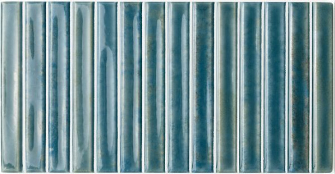 Плитка Wow Potters Bars Prusian 133166 25x13 9мм глянцевая синий краска, штукатурка Плитка Wow Potters Bars Prusian 133166 25x13 9мм глянцевая синий краска, штукатурка