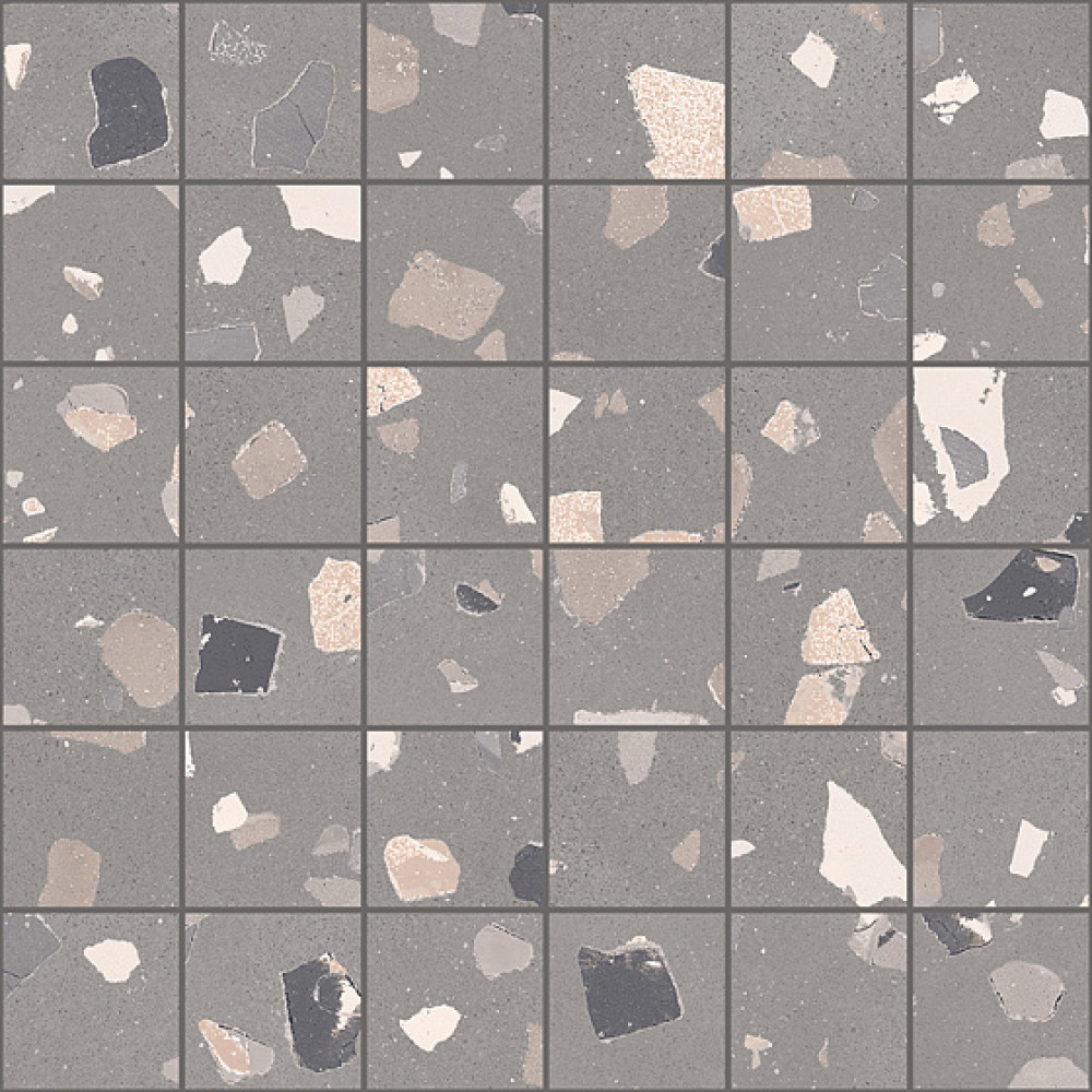 Мозаика Sant Agostino 30x30 Deconcrete Mosaico De-Medium Grey CSAMDMGR30 Мозаика Sant Agostino 30x30 Deconcrete Mosaico De-Medium Grey CSAMDMGR30
