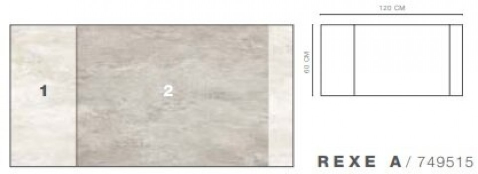 Плитка Rex Ceramiche 240x120 6мм Magnum Decoro Rexe A 749515 Плитка Rex Ceramiche 240x120 6мм Magnum Decoro Rexe A 749515