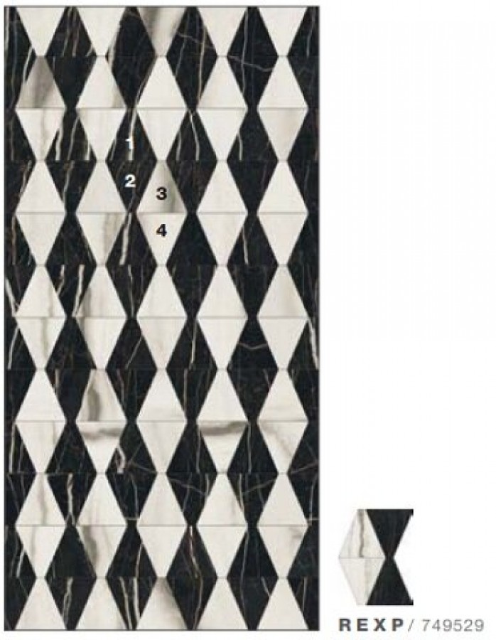 Плитка Rex Ceramiche 240x120 6мм Magnum Decoro Rexp 749529 Плитка Rex Ceramiche 240x120 6мм Magnum Decoro Rexp 749529