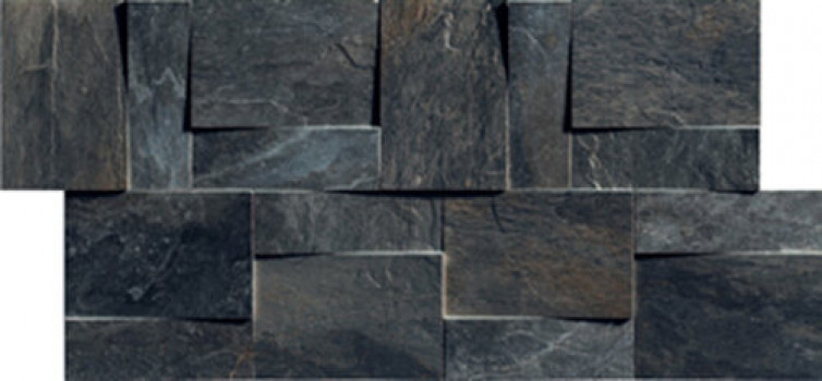 Плитка Rex Ceramiche Ardoise Noir Modmuretto 3D 739373 30x30 9мм Плитка Rex Ceramiche Ardoise Noir Modmuretto 3D 739373 30x30 9мм