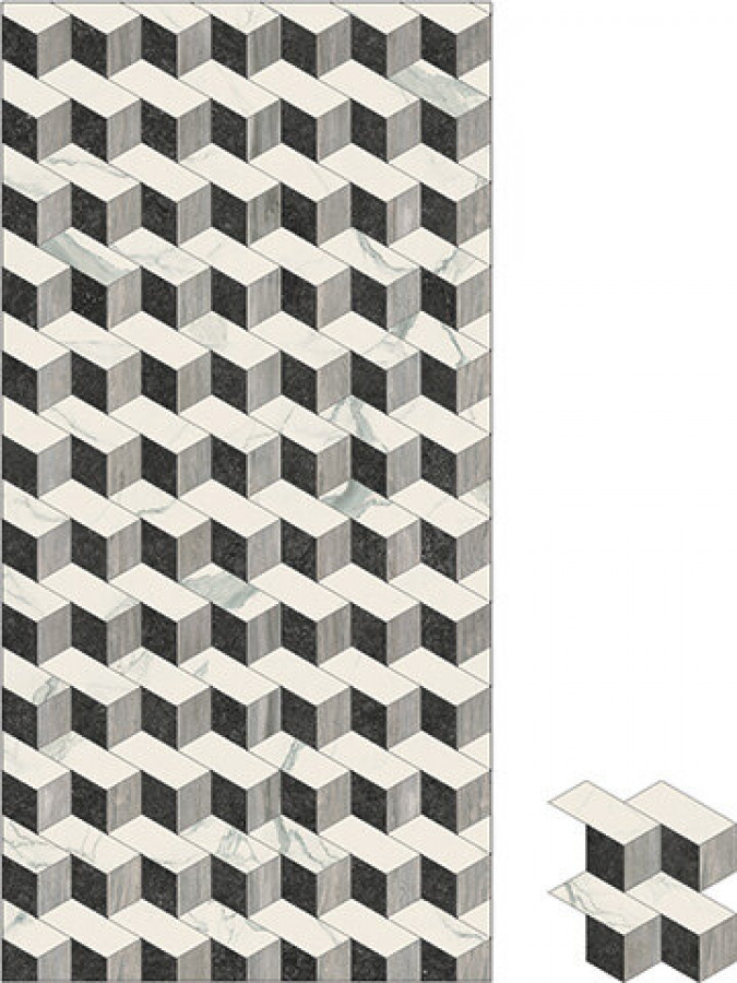 Плитка Rex Ceramiche Magnum Decoro Rexo 749530 240x120 6мм Плитка Rex Ceramiche Magnum Decoro Rexo 749530 240x120 6мм