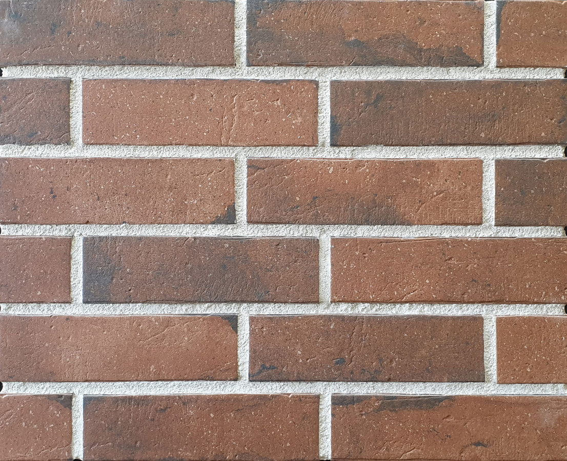 Плитка клинкер Dekeramik 24x7 10мм Brickloft Int 573 Ziegel Клинкерная гладкая красный, коричневый Плитка клинкер Dekeramik 24x7 10мм Brickloft Int 573 Ziegel Клинкерная гладкая красный, коричневый
