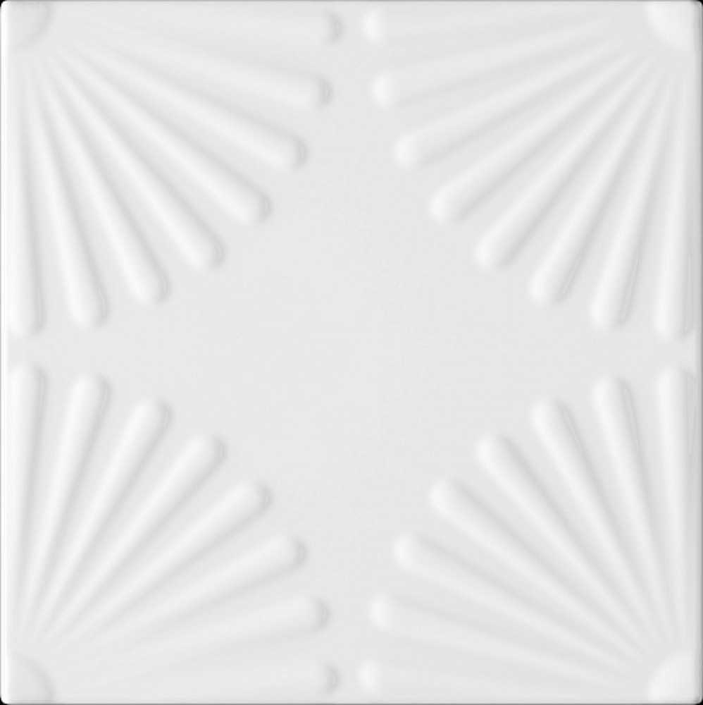 Плитка настенная 41Zero42 12.5x12.5 Superclassica Scw Bloom Bianco 4101034 Плитка настенная 41Zero42 12.5x12.5 Superclassica Scw Bloom Bianco 4101034