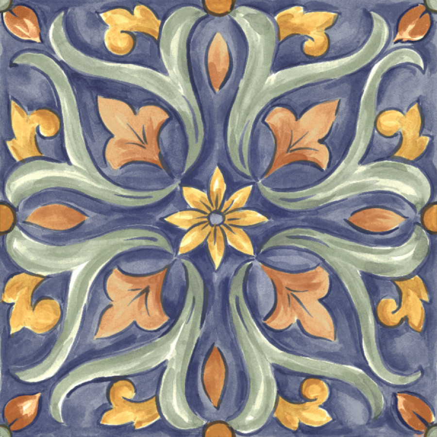 Керамогранит универсальная RC8K Amuri Decoro Maiolica Tappeto 4 Glossy RT глянцевая мультиколор 20x20 10.0мм Ragno Керамогранит универсальная RC8K Amuri Decoro Maiolica Tappeto 4 Glossy RT глянцевая мультиколор 20x20 10.0мм Ragno