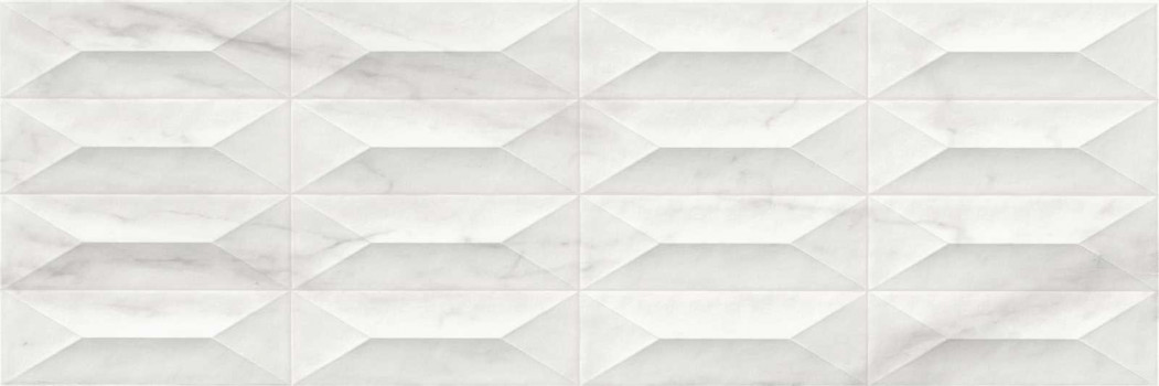 Декор 90x30 10мм MARBLEPLAY WHITE STRUTTURA GEM 3D RETT M4PC Marazzi Декор 90x30 10мм MARBLEPLAY WHITE STRUTTURA GEM 3D RETT M4PC Marazzi