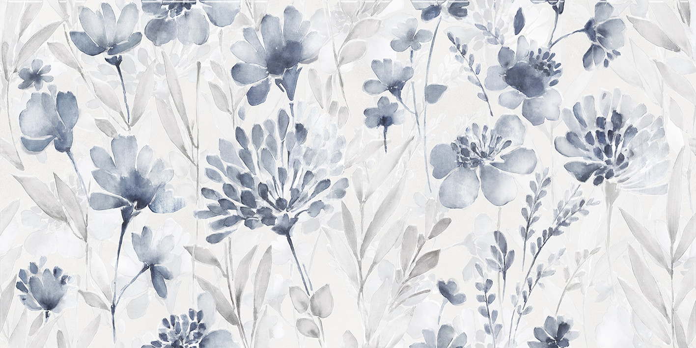 Плитка Laparet Aquarelle blanco Декор VT-A659-48018R обрезной глазурованная матовая 80x40 Плитка Laparet Aquarelle blanco Декор VT-A659-48018R обрезной глазурованная матовая 80x40