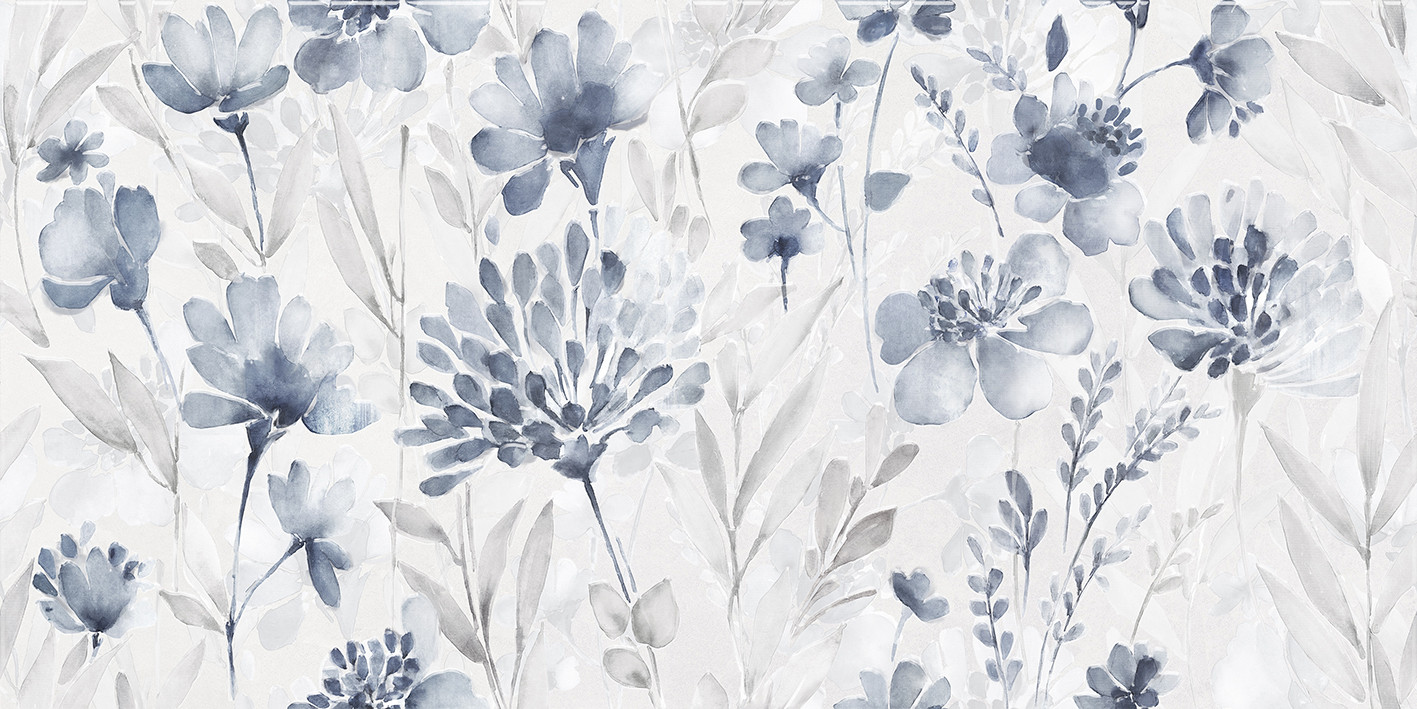 Плитка Laparet Aquarelle blanco Декор VT-A659-48018R обрезной глазурованная матовая 80x40 Плитка Laparet Aquarelle blanco Декор VT-A659-48018R обрезной глазурованная матовая 80x40