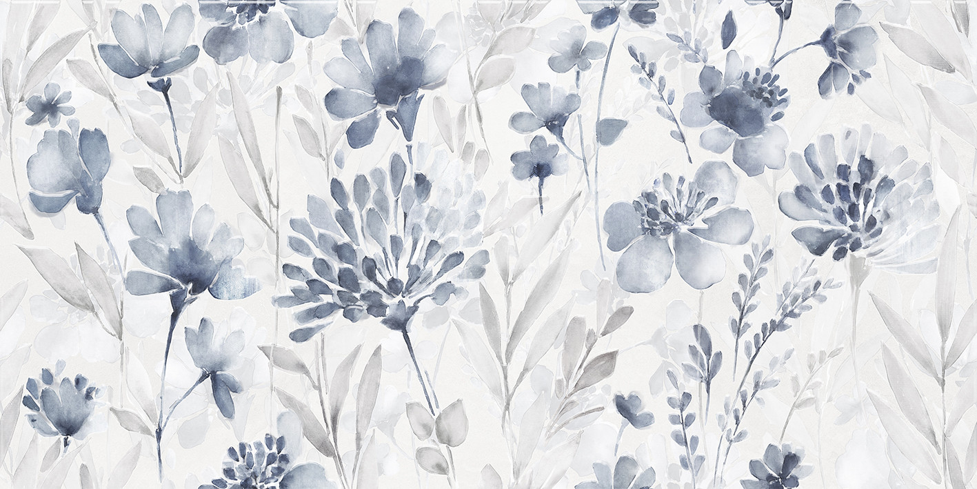 Плитка Laparet Aquarelle blanco Декор VT-A659-48018R обрезной глазурованная матовая 80x40 Плитка Laparet Aquarelle blanco Декор VT-A659-48018R обрезной глазурованная матовая 80x40