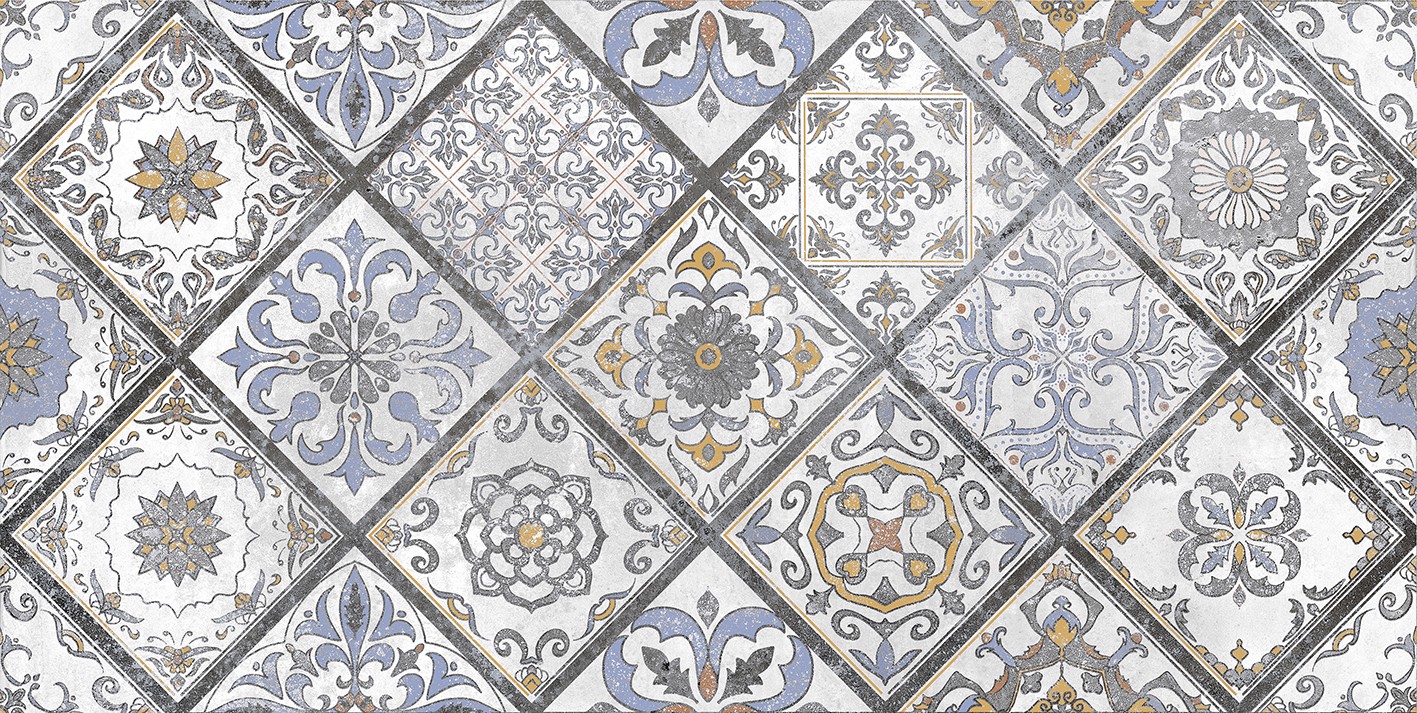 Плитка Laparet Etnis настенная мозаика серый 18-00-06-3654 глазурованная сахарная 60x30 Плитка Laparet Etnis настенная мозаика серый 18-00-06-3654 глазурованная сахарная 60x30