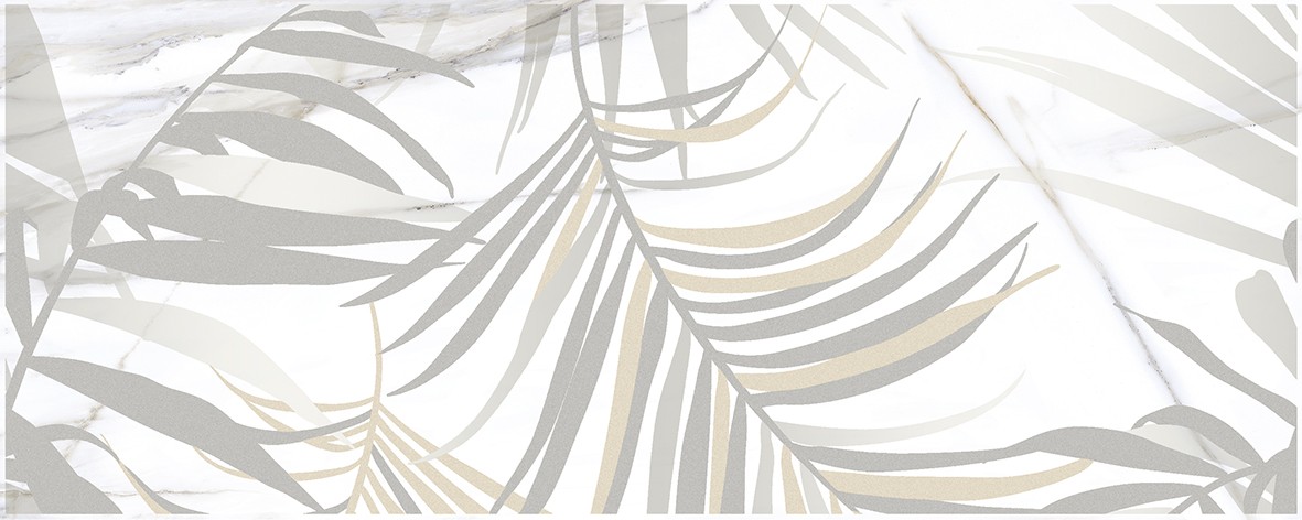 Декор Laparet Aria Botanica -2 белый глазурованная глянцевая 50x20 Декор Laparet Aria Botanica -2 белый глазурованная глянцевая 50x20
